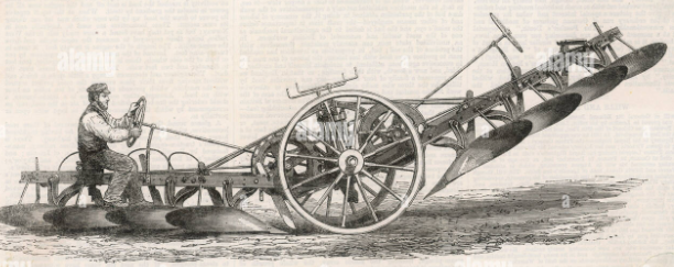 Arada de vapor de Fowler