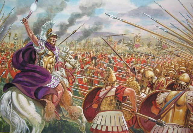Los romanos conquistan a Grecia