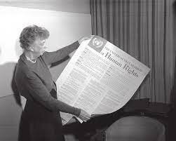Eleanor Roosevelt chaired UN commision