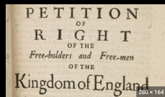 petition of right