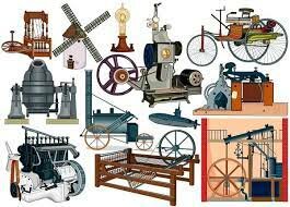 Ejemplificar los 5 principales inventos de la revolución industrial
