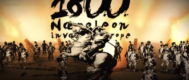 nepoeleon invades europe 1800