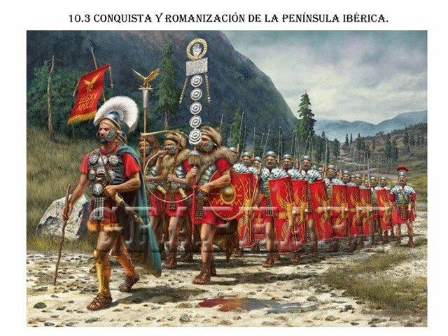 Conquista y romanización de la Península