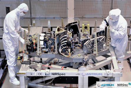 La construcción de Webb comenzó en 2004