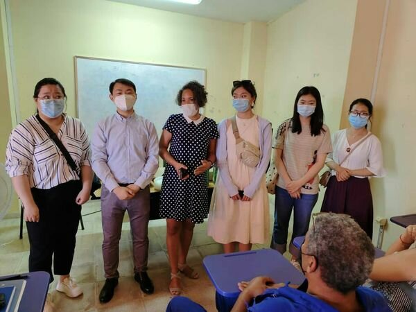 Recibimiento del Claustro de Idioma Chino