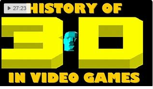 first 3d video game