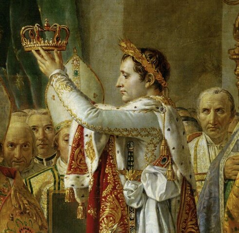 Napoleon krönt sich zum Kaiser