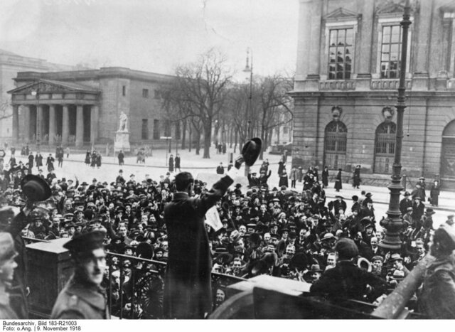 Start of the German November Revolution