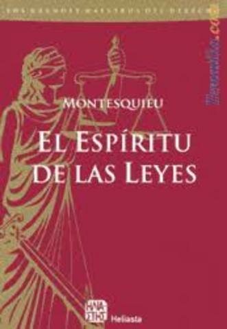 Montesquieu: Legeen izpiritua