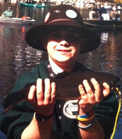 Yo fue en la televisión para la captura de un pez.