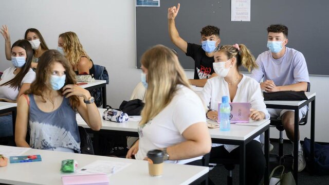 Maskenpflicht ab der Oberstufe