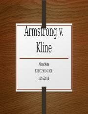 Armstrong v. Kline-1979