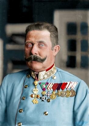 Archduke Franz Ferdinand is assasinated