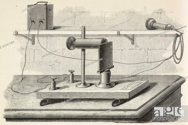 Microfono David Edward Hughes