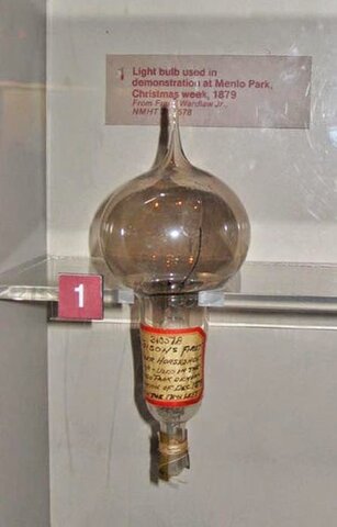 La bombilla (Thomas Alva Edison)