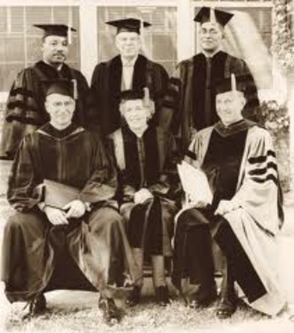 Graduates from college