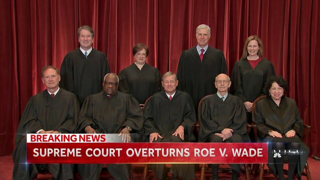 Roe Vs. Wade Overturned