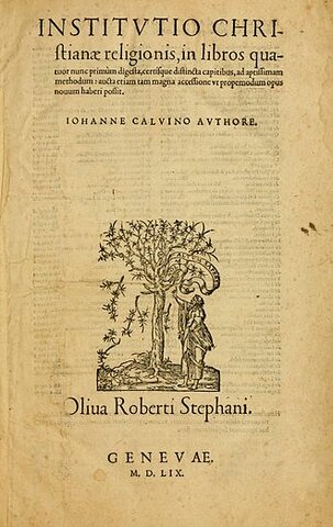 John Calvine Institutes of the Christian Religion