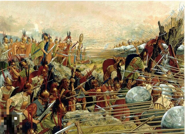 Los Romanos conquistan a grecia