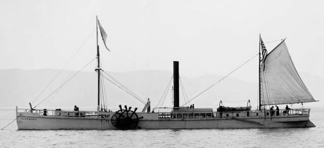 The worlds first screw-propelled steamship was created