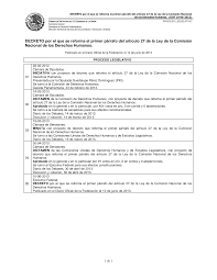 Decreto del 10 de junio de 2013.