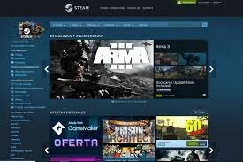 Creación de la plataforma de juegos en línea Steam