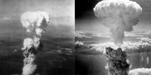 Bombas a Hiroshima y Nagasaki