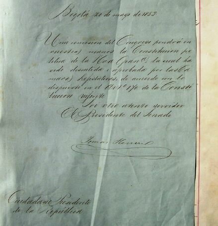 Constitución de 1853
