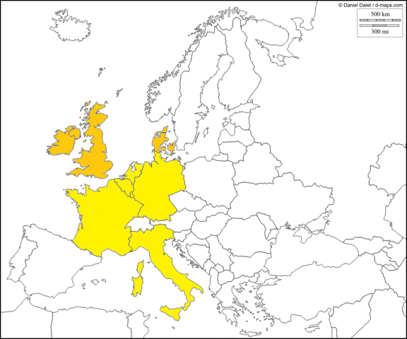 LA EUROPA DE LOS NUEVE