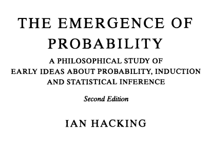 The Emergence of Probability