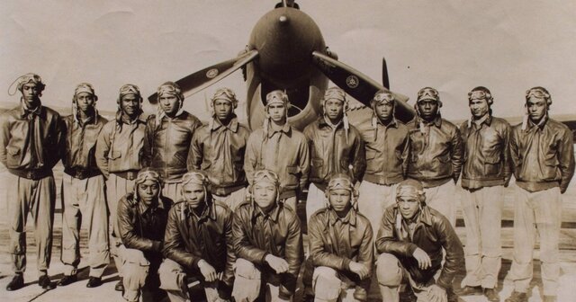 Air Force created the first African American unit
