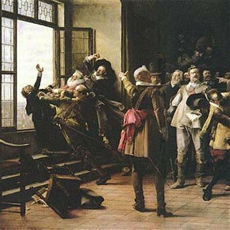 La defenestrazione di Praga