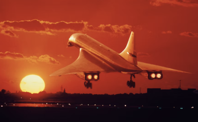 Airline Concorde Made Its First Visit