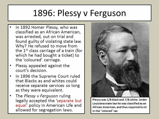 Plessy v. Ferguson