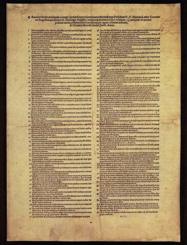 Martin Luther Wirtes 95 Theses