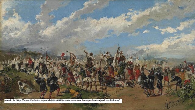 LOS ARABES CONQUISTAN ESPAÑA