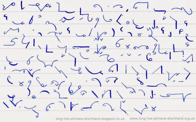 Na Inglaterra, o professor Isaac Pitman, iniciava um curso de Taquigrafia para anotações de passagens bíblicas e incentivava os alunos a escreverem postais com textos abreviados.