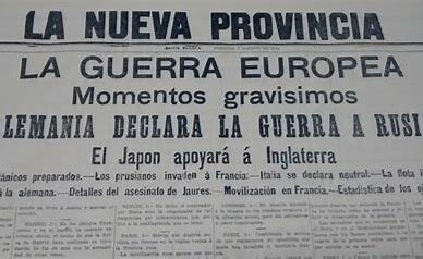 Alemania le declara la guerra a Rusia