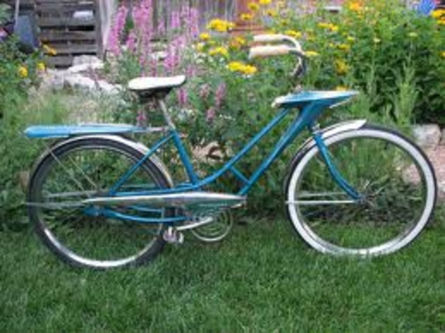 First ever bike with handbrake.