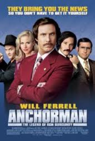 Will Ferrell appears in the movie, Anchorman: The Legend of Ron Burgundy