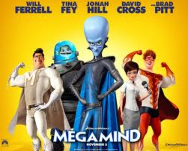Will Ferrell's voice is contributed to the movie, Megamind