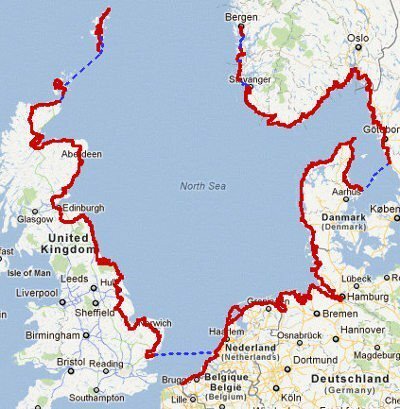 Alemania siente el bloqueo del Mar del Norte