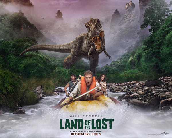 Will Ferrell appears in the movie, Land of the Lost
