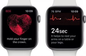 Electrocardiogramas en relojes