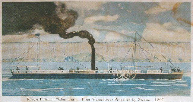 Robert Fulton's Steamboat is Built