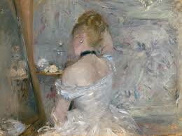 Dama en la seva toillete (Morisot)