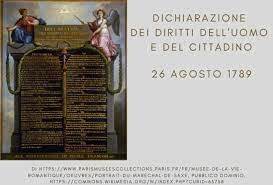 Dichiarazione dei diritti dell'uomo e dei cittadini