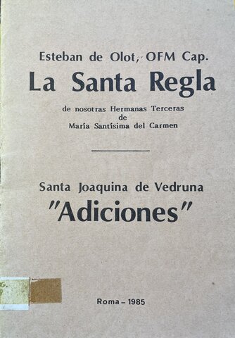 REGLAS DEL PADRE ESTEBAN