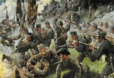 The sixth battle of Isonzo