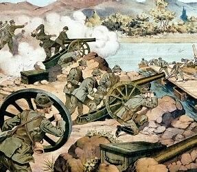 The 11th battle of Isonzo